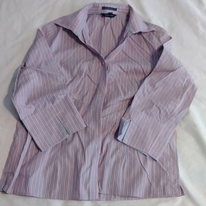 Lands End button down blouse